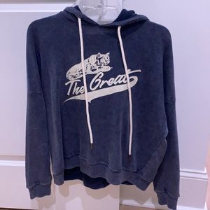 THE GREAT college sweatshirt, worn once